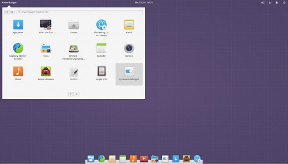 elementary OS 0.4 Loki - Desktop