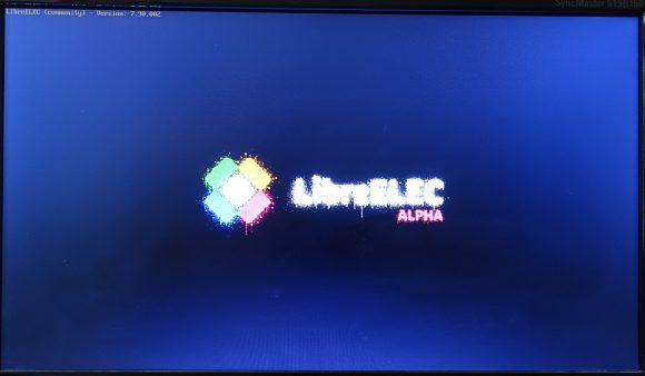 LibreELEC 8 Alpha startet