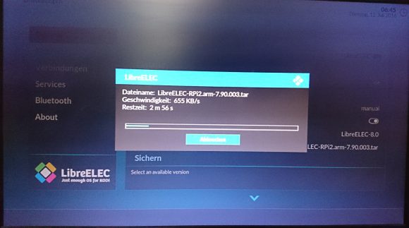 LibreELEC Upgrade