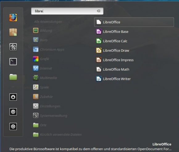 Mint-X - LibreOffice