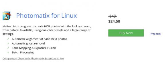 Photomatix für Linux mit 50 Prozent Rabatt