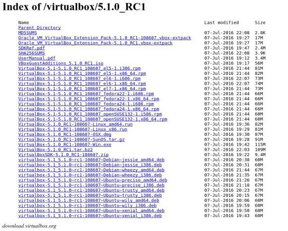 VirtualBox 5.1 RC1 für Linux, Solaris, Mac OS X und WIndows