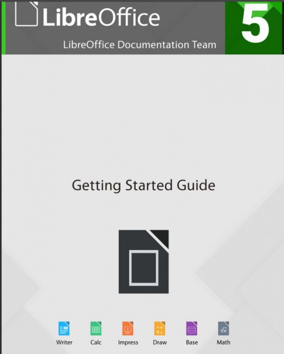 Getting Started Guide for LibreOffice 5.1