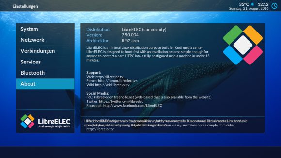 LibreELEC 8 (Alpha)