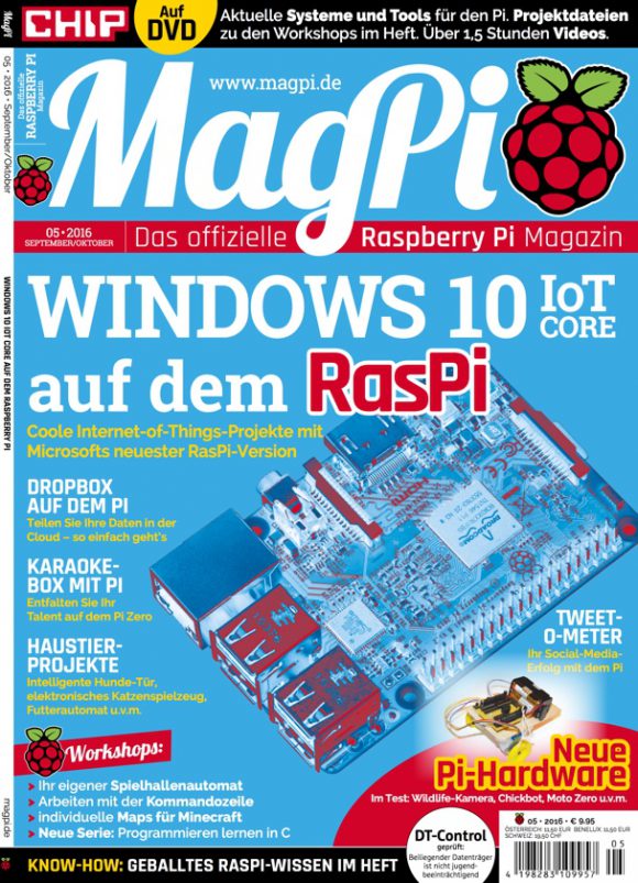 MagPi auf Deutsch (Quelle: raspberrypi.org)