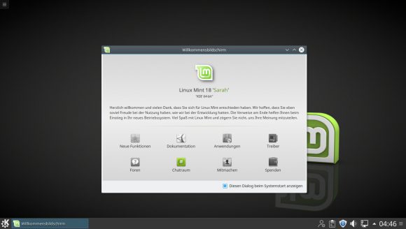 Linux Mint 18 KDE