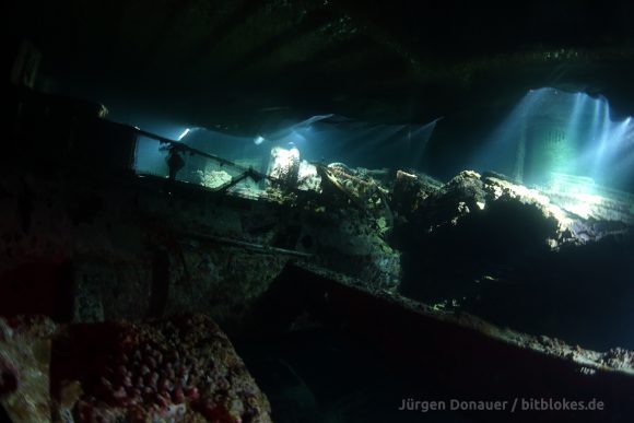 Thistlegorm bei Nacht