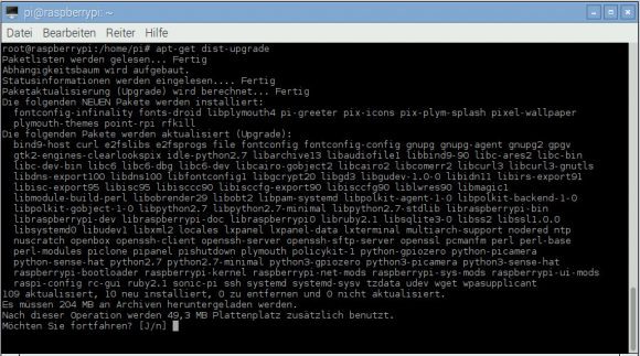 Raspberry Pi aktualisieren: PIXEL kommt ...
