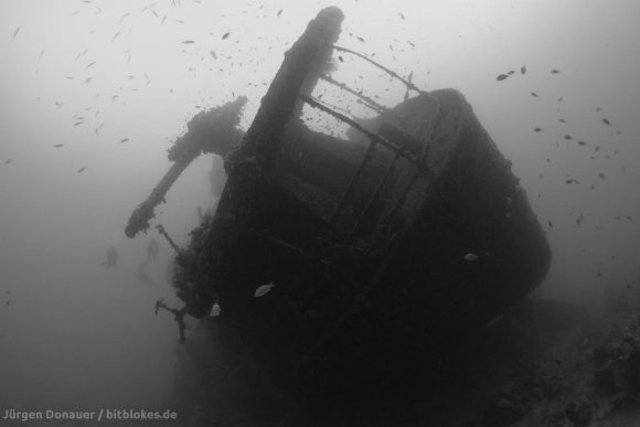 Das Flugabwehrgeschütz der Thistlegorm