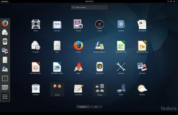 Fedora 25 Workstation: Anwendungen
