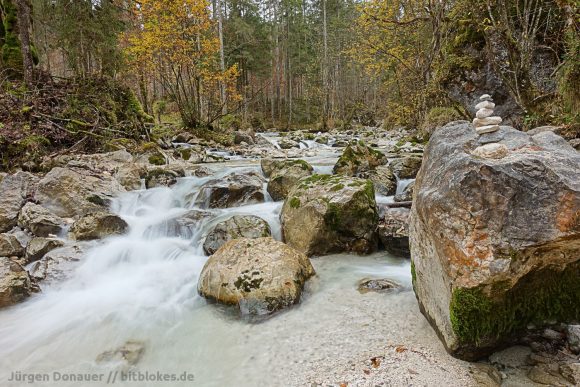 Die Ramsauer Ache im Zauberwald