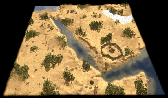 Das Rote Meer bei 0 A.D. Alpha 21 Ulysses (Quelle: play0ad.com)