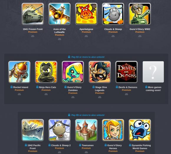 Humble Mobile Bundle Handygames