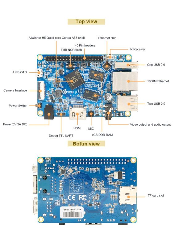 Orange Pi PC 2 (Quelle: aliexpress.com)