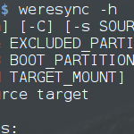 WereSync – eine Mischung aus rsync, GNU Parted und GPT fdisk