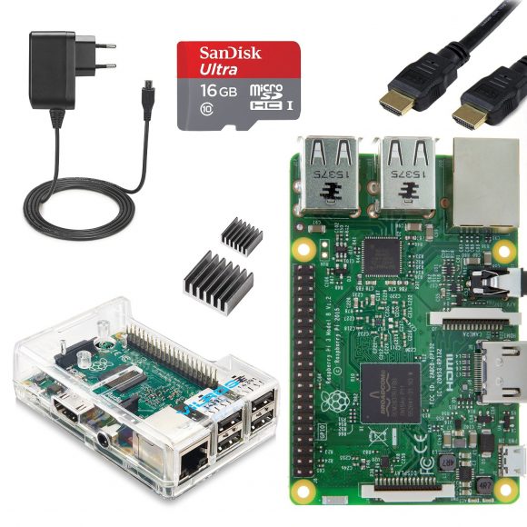 Raspberry Pi 3 Starter Kit (Quelle: amazon.de)