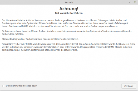 Achtung! Kernel!