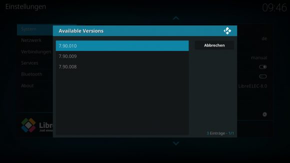 LibreELEC 7.90.010 ist verfügbar