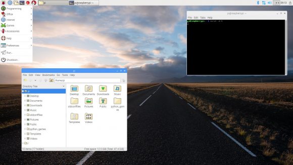 PIXEL Desktop für Raspbian (Quelle: raspberrypi.org)