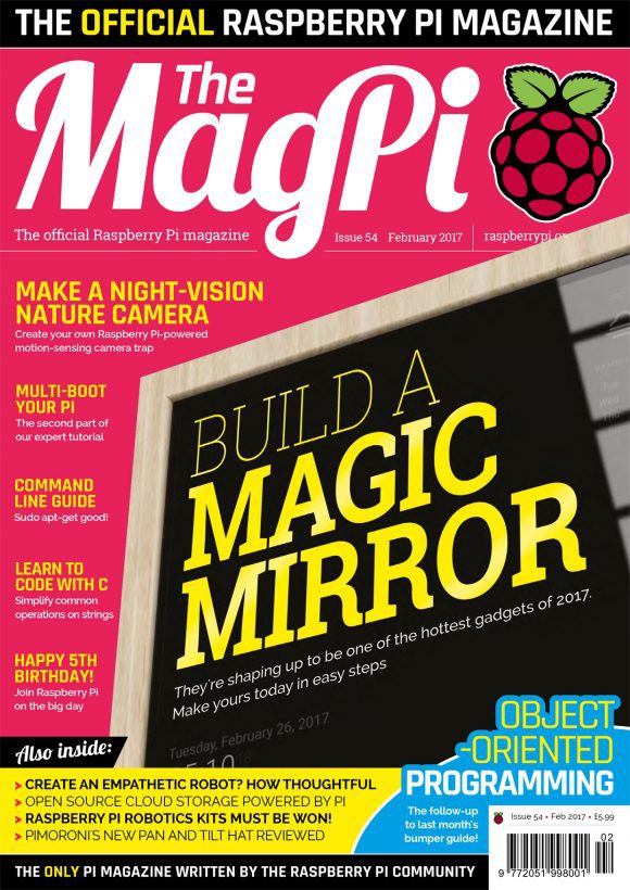 MagPi 54 (Quelle: raspberrypi.org)