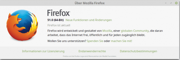 Firefox 51 ist da