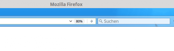 Die Zoom-Schaltfläche in Firefox 51