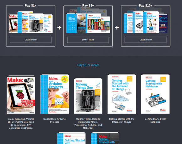 Humble Book Bundle: Arduino & Raspberry Pi