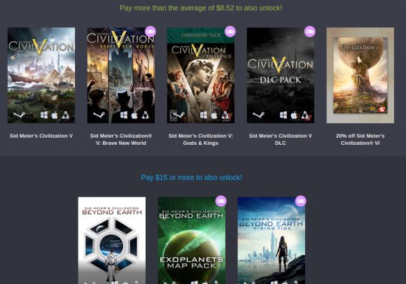 Humble Civilization Bundle