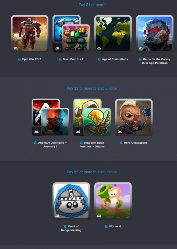 Humble Mobile Bundle The Best of Strategy