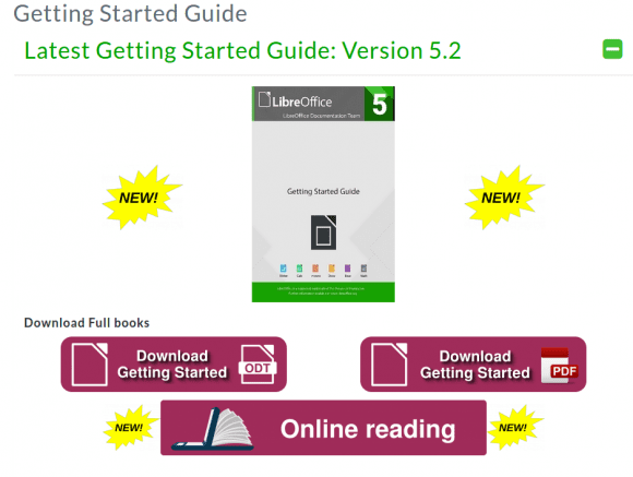 LibreOffice 5.2: Getting started