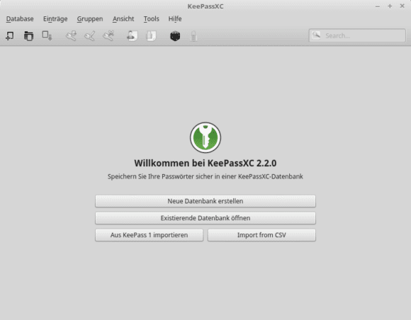 KeePassXC 2.2.0 deb-Paket