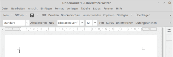 So macht LibreOffice irgendwie keinen Spaß