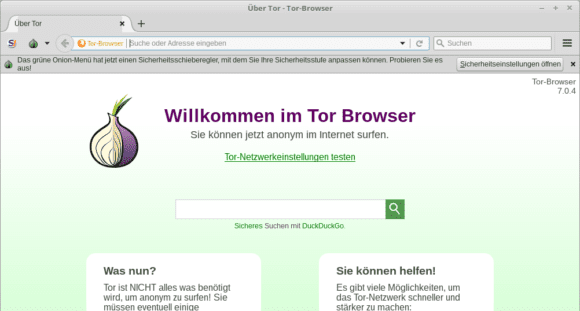 Tor Browser 7.0.4 ist da