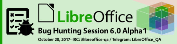 Bug Hunting Session für LibreOffice 6.0 Alpha (Quelle: documentfoundation.org)