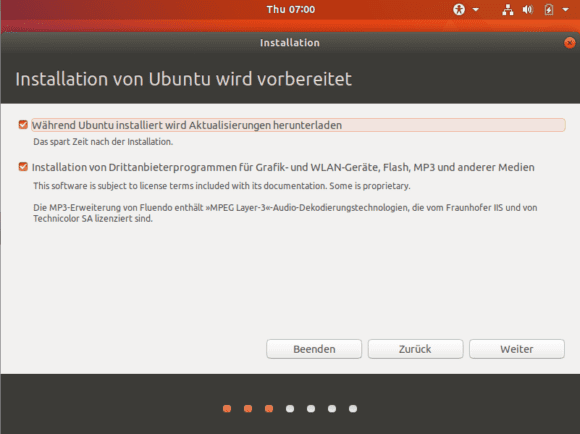 Ubuntu 17.10 Installer