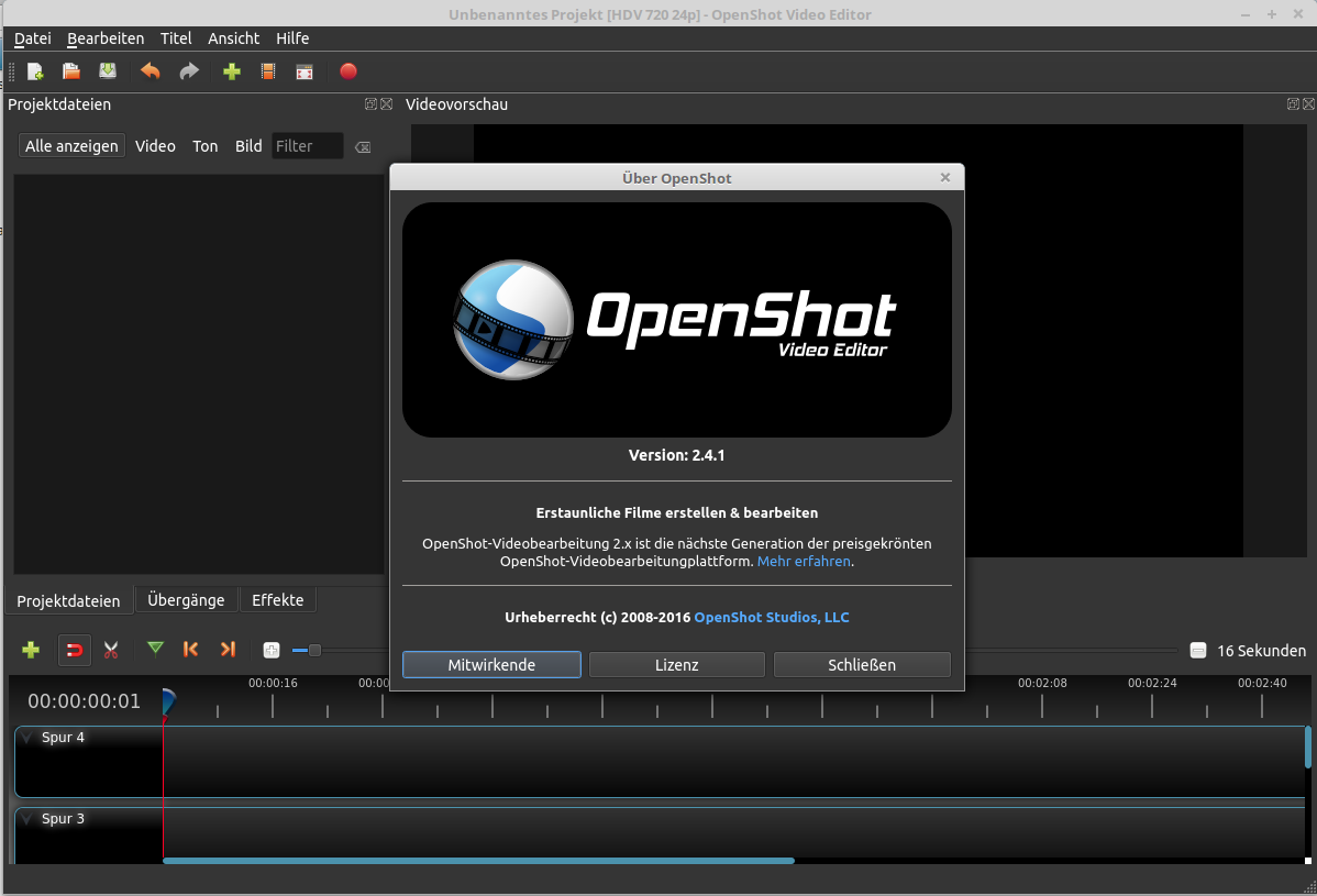 openshot video editor performance