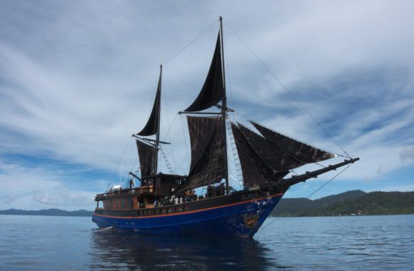 Die ILIKE, mit der wir in Raja Ampat unterwegs waren