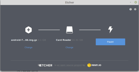 Auch Tails 3.12 lässt sich mit Etcher schnell installieren