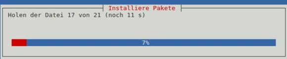 Pakete und Abhängigkeiten installieren