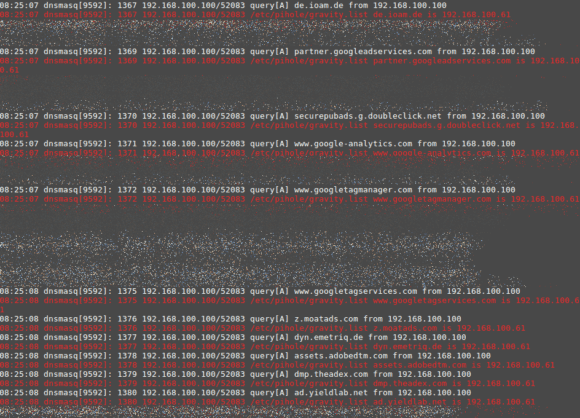 pihole -t