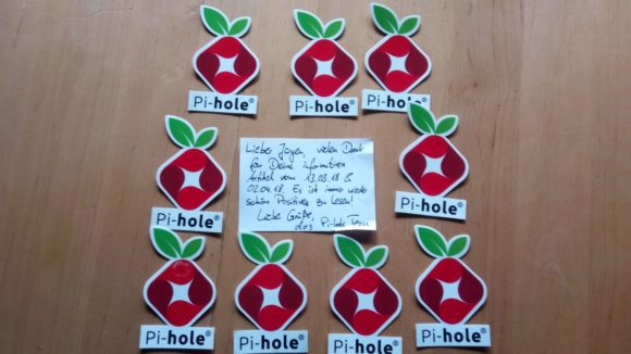 Danke schön, Team von Pi-hole