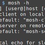 Mosh (mobile Shell) statt ssh – echt Klasse bei der Linux-Administration