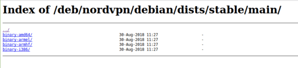 Neben Debian unterstützt der Linux-Client von nordVPN auch Raspbian