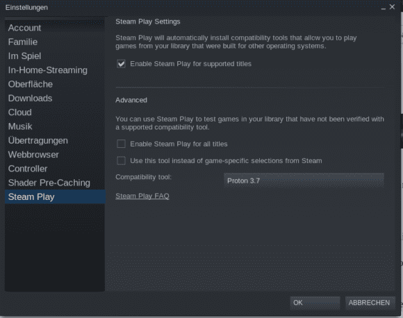 Steam Play und Proton