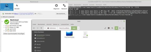 Nextcloud 14: End-to-End verschlüsselt, Client und Server