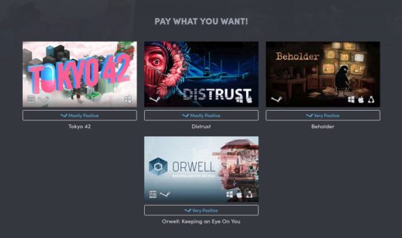 Tolle Spiele im Humble Dystopian Bundle