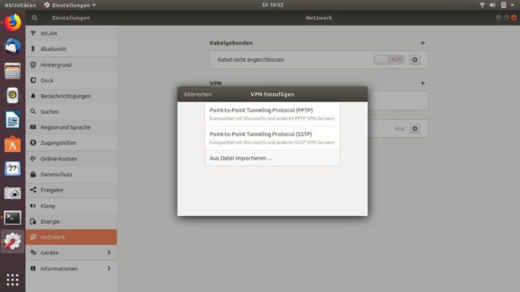 Ubuntu SSTP installieren
