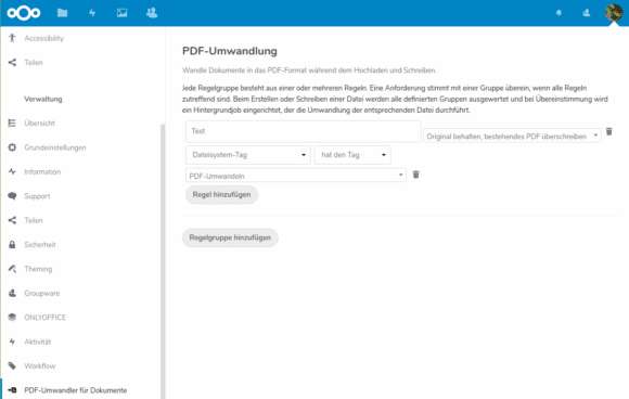 Dateien automatisch in PDF umwandeln