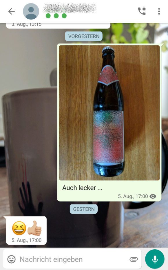 Ich benutze Threema gerne