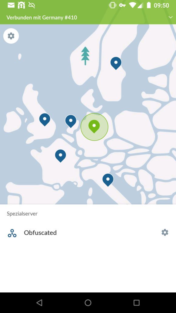 Mit den verschleierten Servern (obfuscated) von NordVPN kannst Du problemlos ein VPN in Ländern mit Zensur nutzen